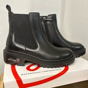 Blondo Black Waterproof Ankle Booties